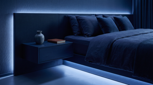Chambre apaisante la nuit, électrostimulation contre le ronflement
