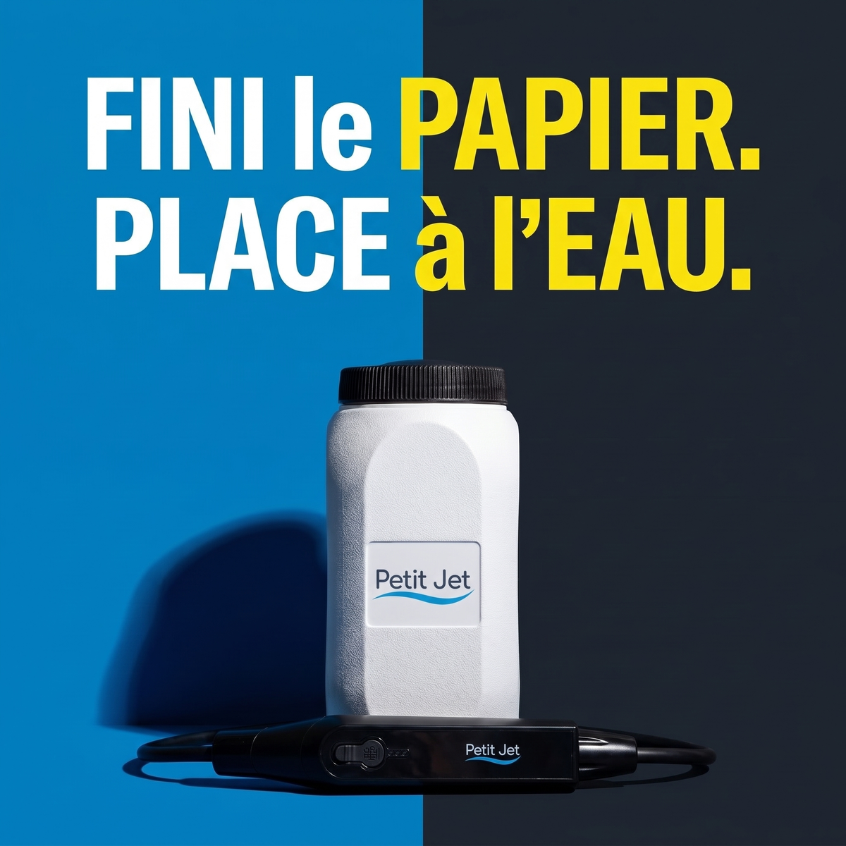 Enfin une douchette WC sans aucune installation