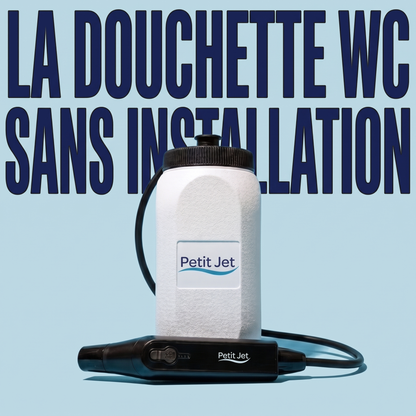 Enfin une douchette WC sans aucune installation