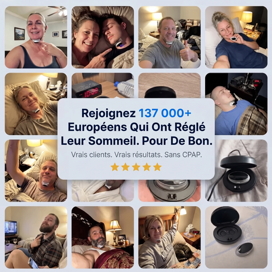 ApneoStop Pro | Élimine les ronflements et l'apnée du sommeil